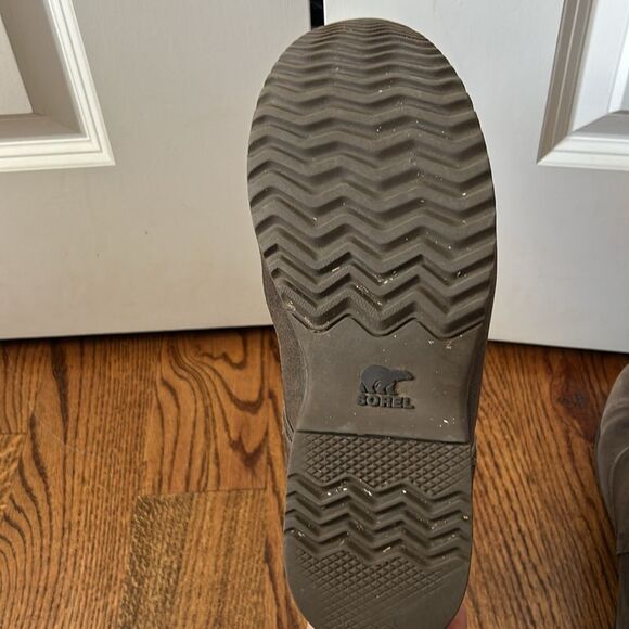 Men’s Sorel Suede Chelsea Boot Mud Size 11.5 - Picture 5 of 6